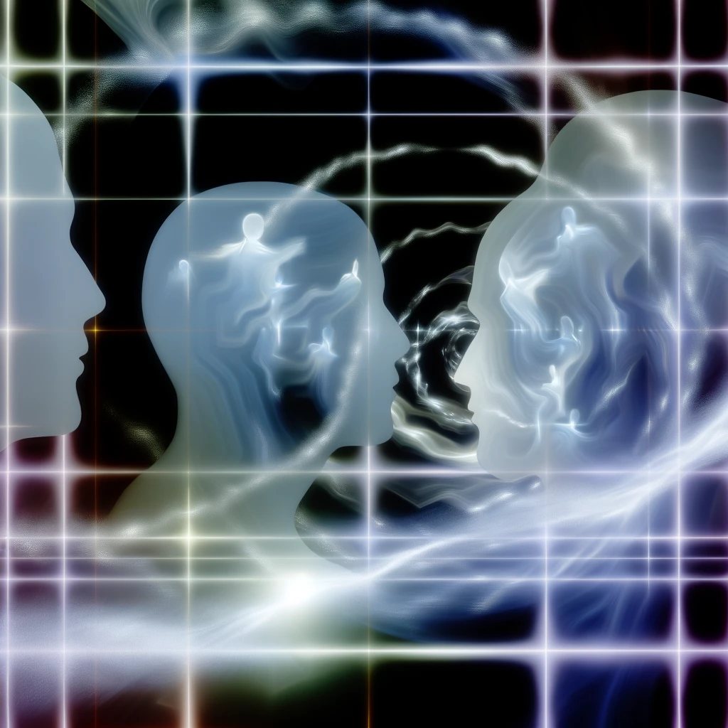 Ultra-abstract and conceptual illustration that transcends conventiona